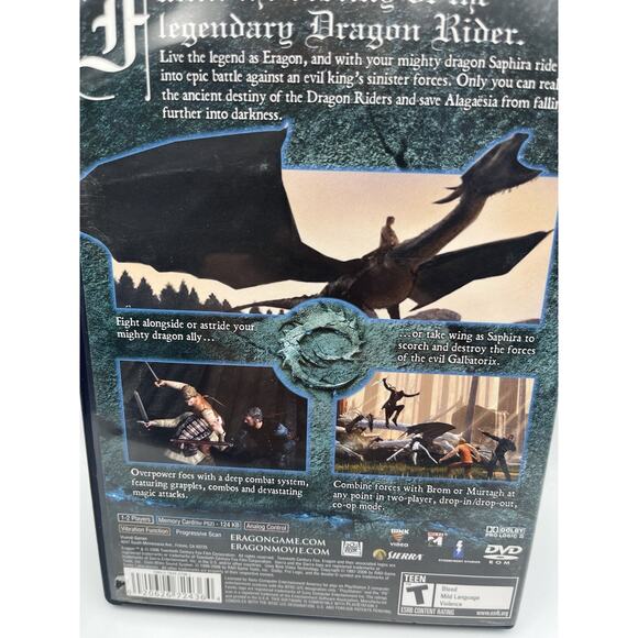 ERAGON PS2 PLAYSTATION 2 Complete With Manual Fast Free Shipping - Picture 3 of 8